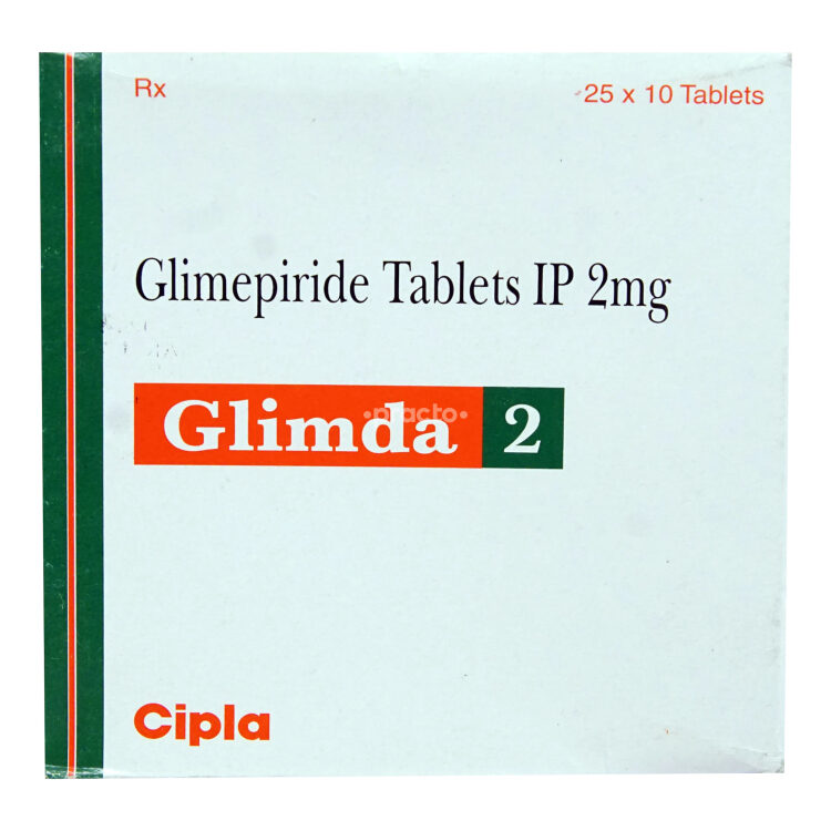 Glimda 2 mg Tablet