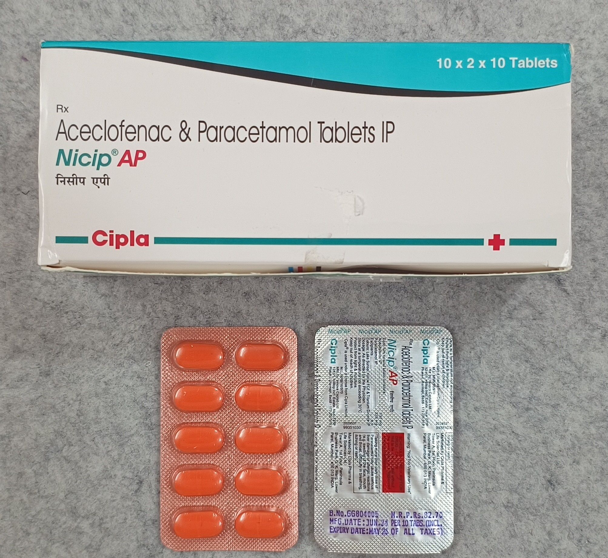 Nicip AP Tab