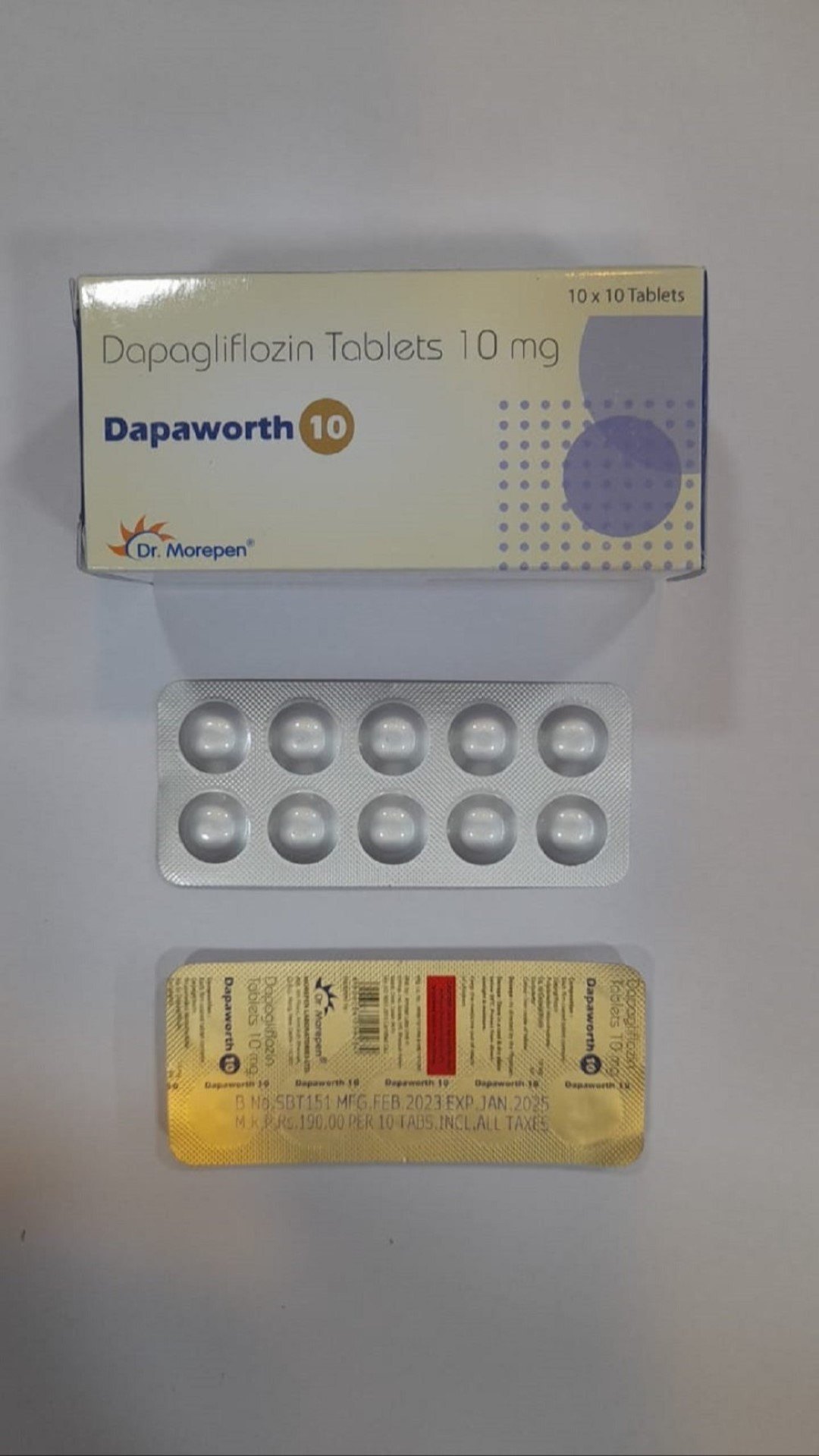 DAPAWORTH 5MG TAB