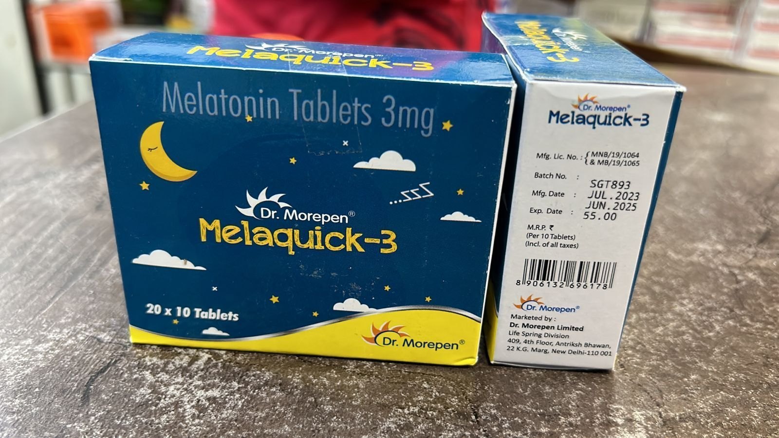MELAQUICK-3 TAB